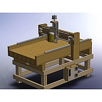 3 axis CNC router MDF